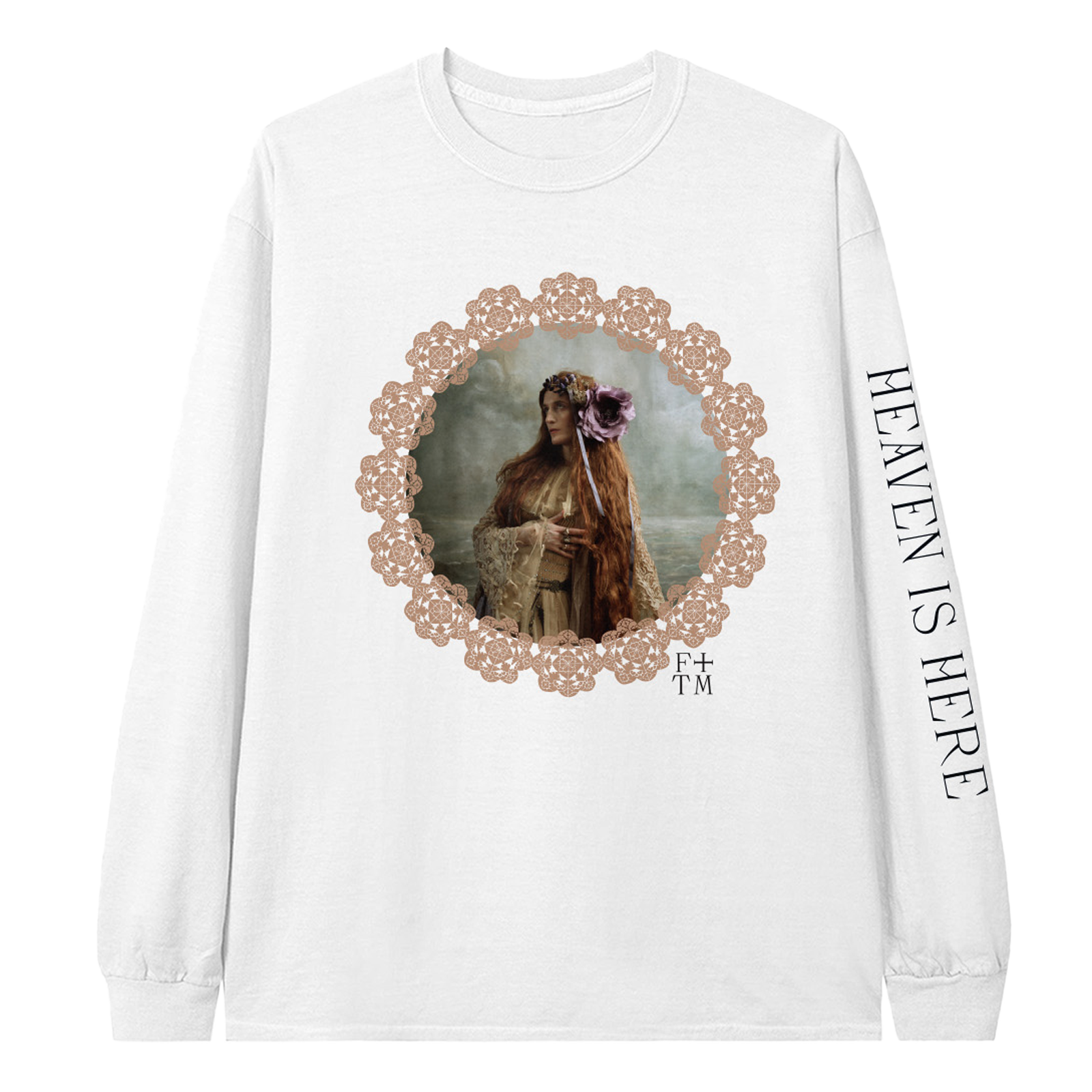 Heaven is Here White Long Sleeve